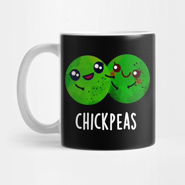 Chick Peas Funny Girl Pea Pun by punnybone